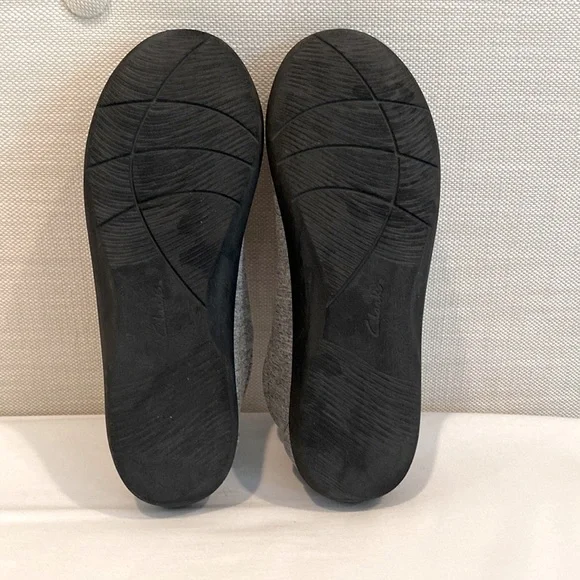 Clarks Gray Heathered Sillian Tino Sneaker - Picture 3 of 10